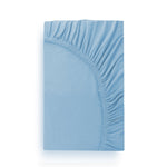 Weberei Pahl Spannbettlaken Miami Gina 70x140x10 (HELLBLAU) 103280