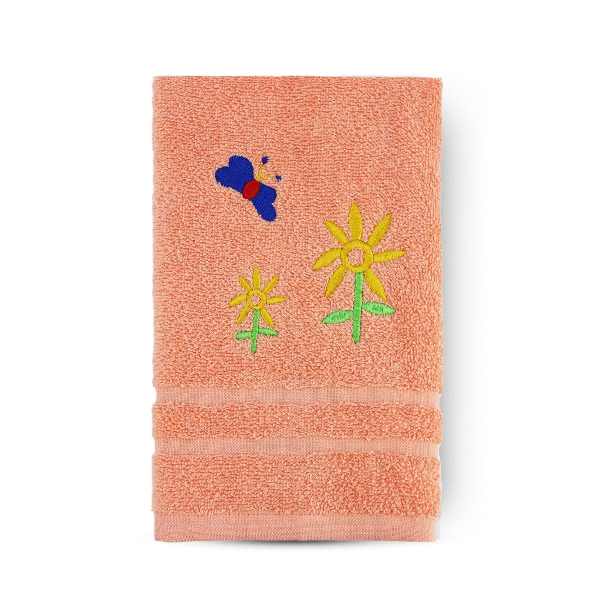 Riva/Nina Kinder Gästetuch, apricot, 30 x 50 cm