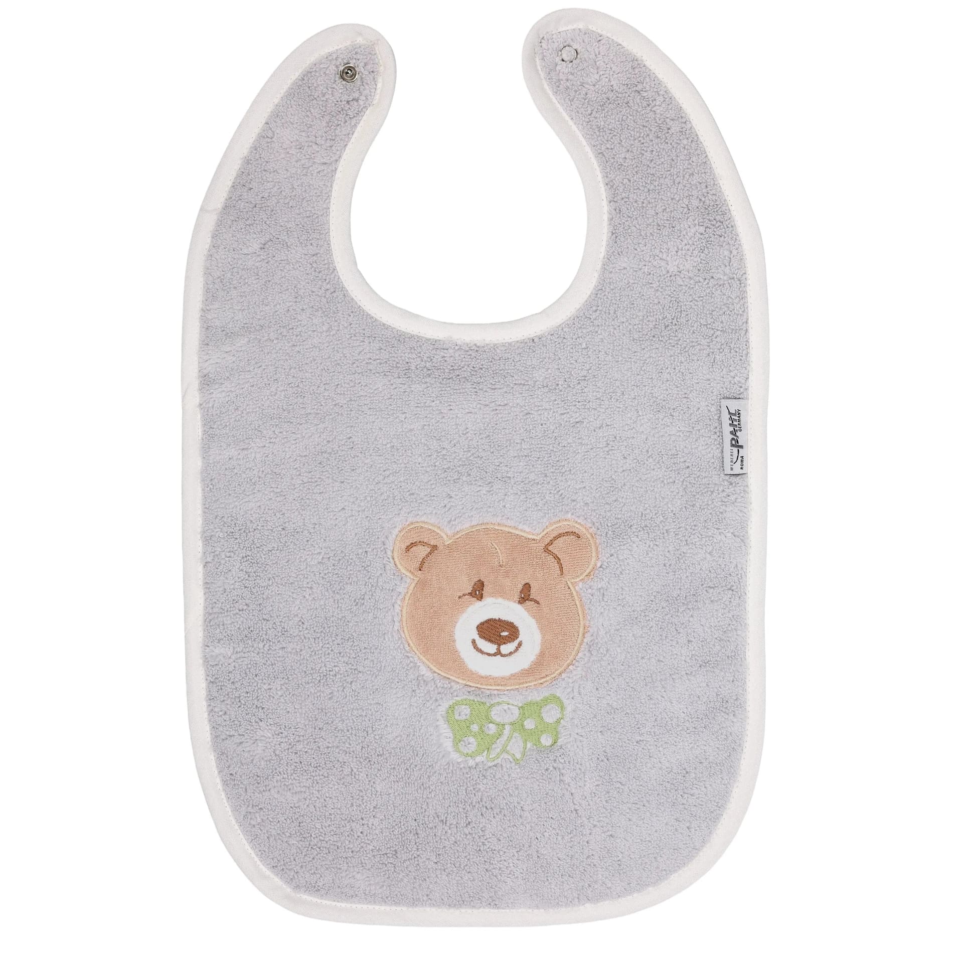 Lätzchen – Roma / Gina+ – silber – 30 x 45 cm