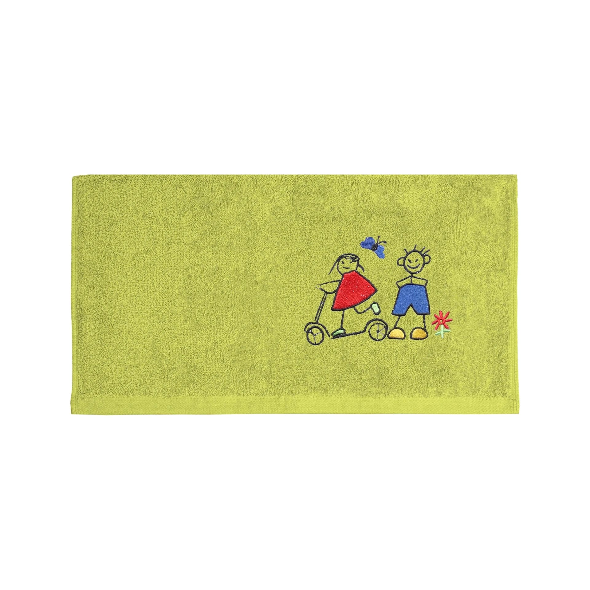 Badeschal – Riva / Gina – hellgrün – 70 x 140 cm