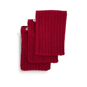 Waschhandschuh Capri Jenny 16x23 cm (DUNKELROT)