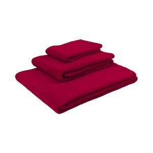 Duschtuch Roma Gina 70x140 cm (DUNKELROT)
