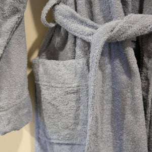 Bademantel Riva Gina Größe L (GRAU) - Weberei Pahl GmbH - Online Store - 