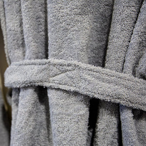 Bademantel Riva Gina Größe S (GRAU) - Weberei Pahl GmbH - Online Store - 
