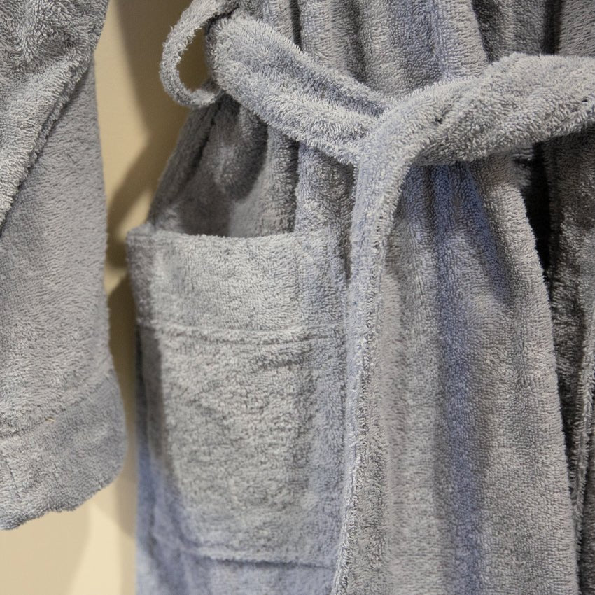 Bademantel Riva Gina Größe XL (GRAU) - Weberei Pahl GmbH - Online Store - 