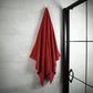Badetuch Capri Gina 100x150 cm (ROT) - Weberei Pahl GmbH - Online Store - 