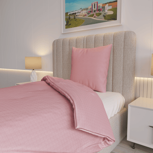 Bettwäscheset Dallas Christa 135x200+80x80 (ROT) - Weberei Pahl GmbH - Online Store - 