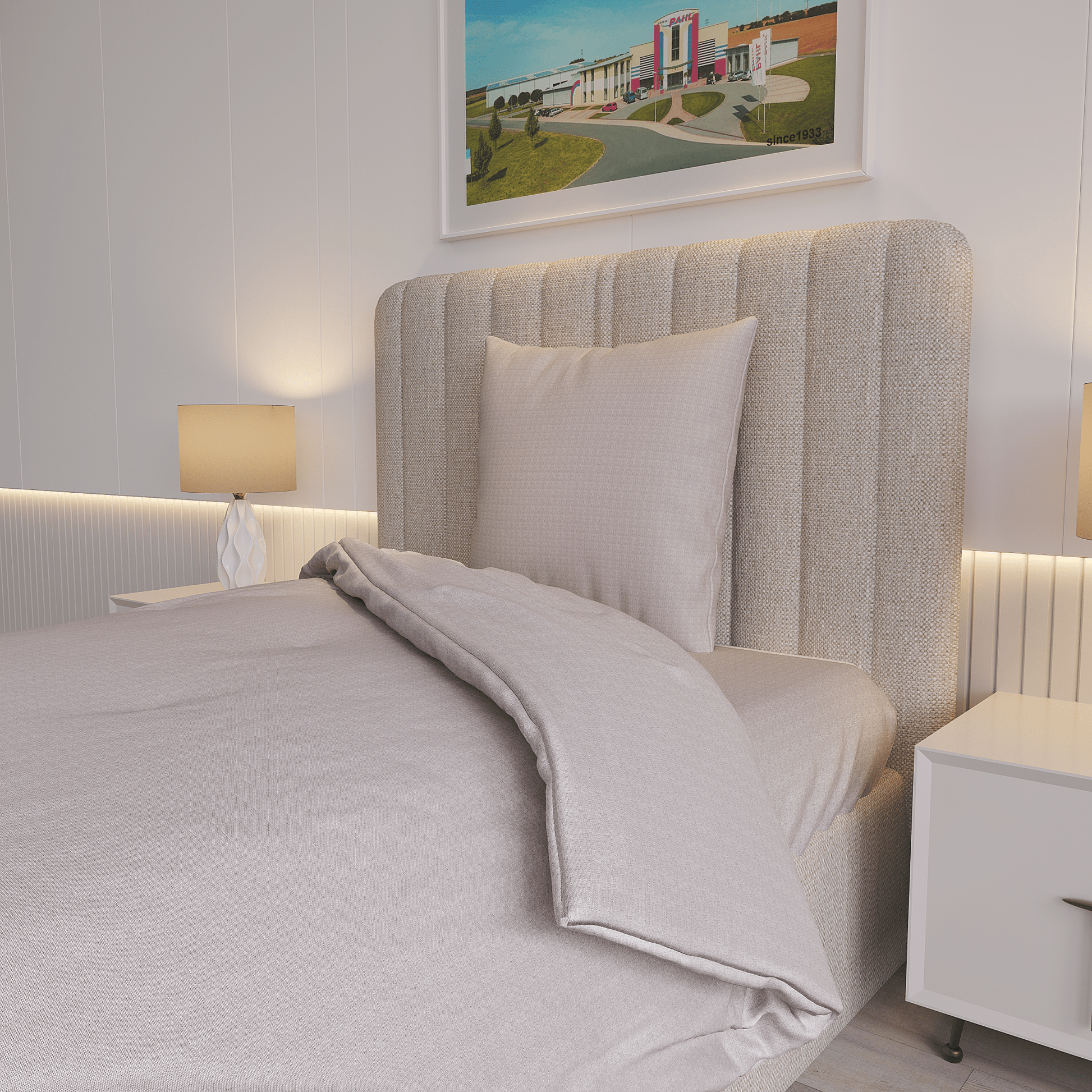 Bettwäscheset Dallas Christa 155x220+80x80 (BRAUN) - Weberei Pahl GmbH - Online Store - 