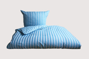Bettwäscheset Reno Sarah 155x220+80x80 (AZUR) - Weberei Pahl GmbH - Online Store - 