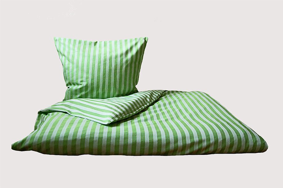Bettwäscheset Reno Sarah 155x220+80x80 (HELLGRÜN) - Weberei Pahl GmbH - Online Store - 