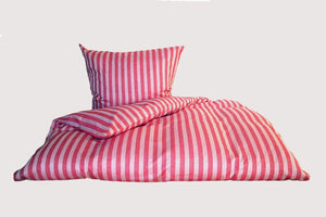 Bettwäscheset Reno Sarah 155x220+80x80 (ROT) - Weberei Pahl GmbH - Online Store - 