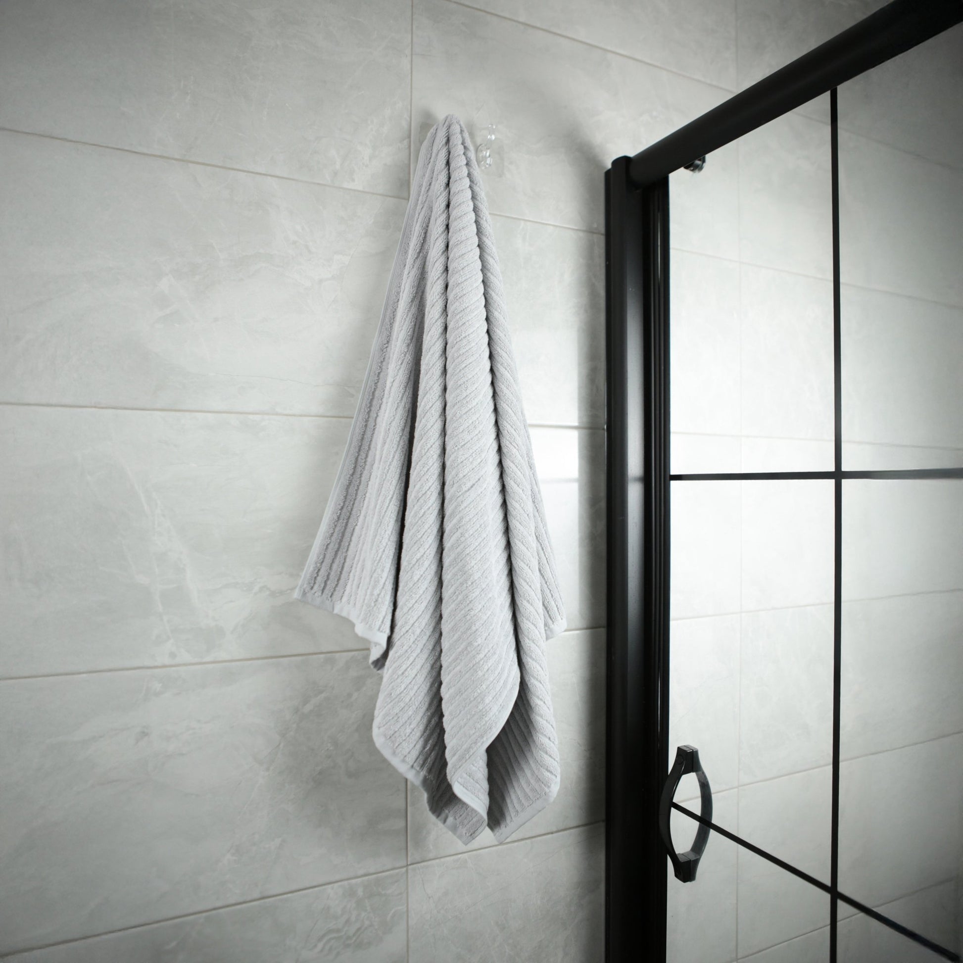 Duschtuch Capri Jenny 70x140 cm (GRAPHIT) - Weberei Pahl GmbH - Online Store - 