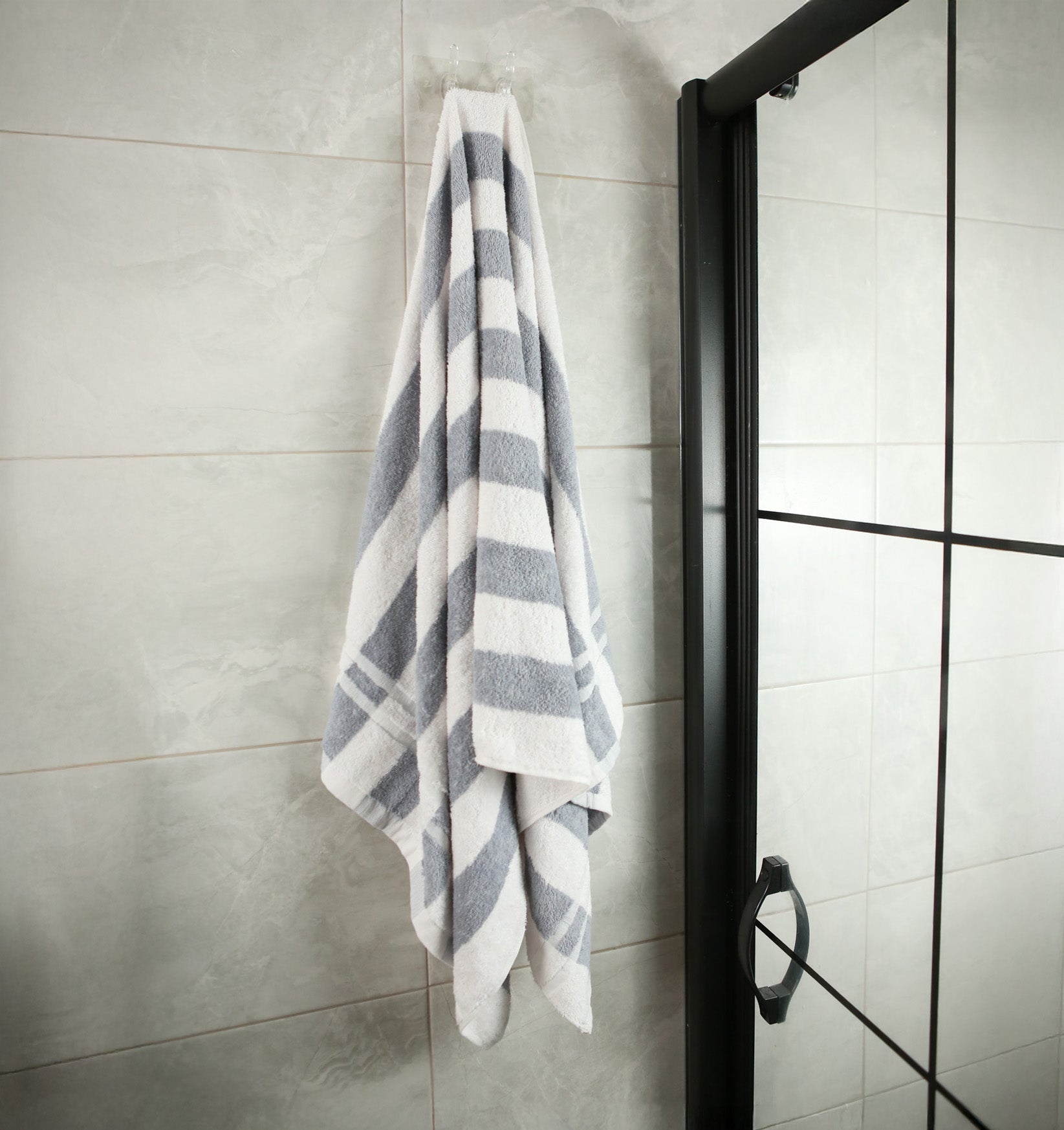 Duschtuch Riva Lara 70x140 cm (GRAU) - Weberei Pahl GmbH - Online Store - 