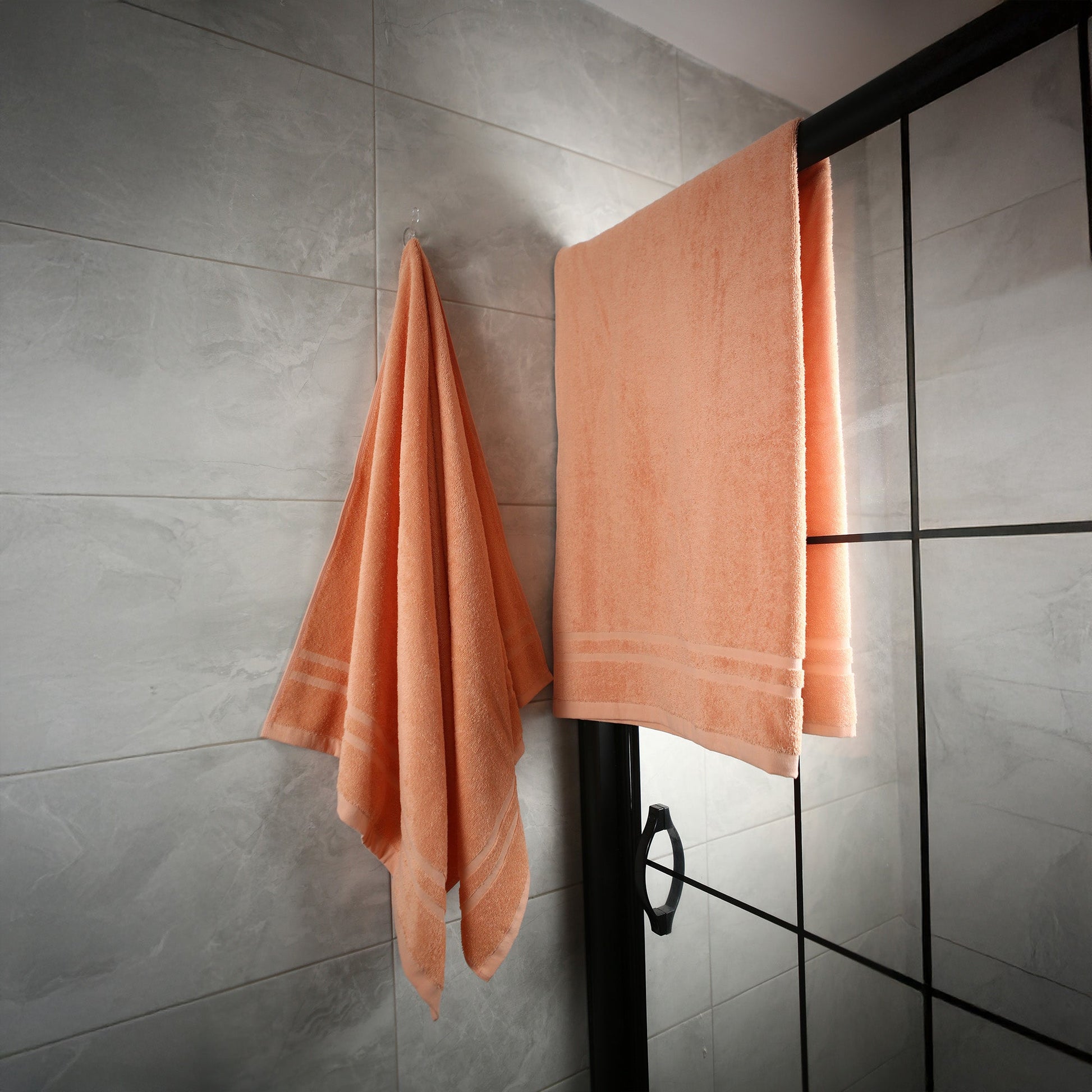 Duschtuch Riva Nina 70x140 cm (APRICOT) - Weberei Pahl GmbH - Online Store - 