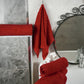 Gästetuch Capri Jenny 40x60 cm (ROT) - Weberei Pahl GmbH - Online Store - 