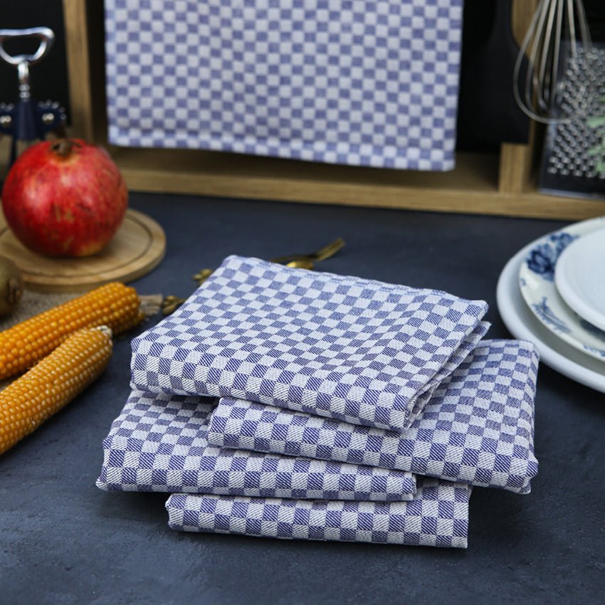 Grubentuch Lyon Caro 5 - teilig (BLAU) - Weberei Pahl GmbH - Online Store - 