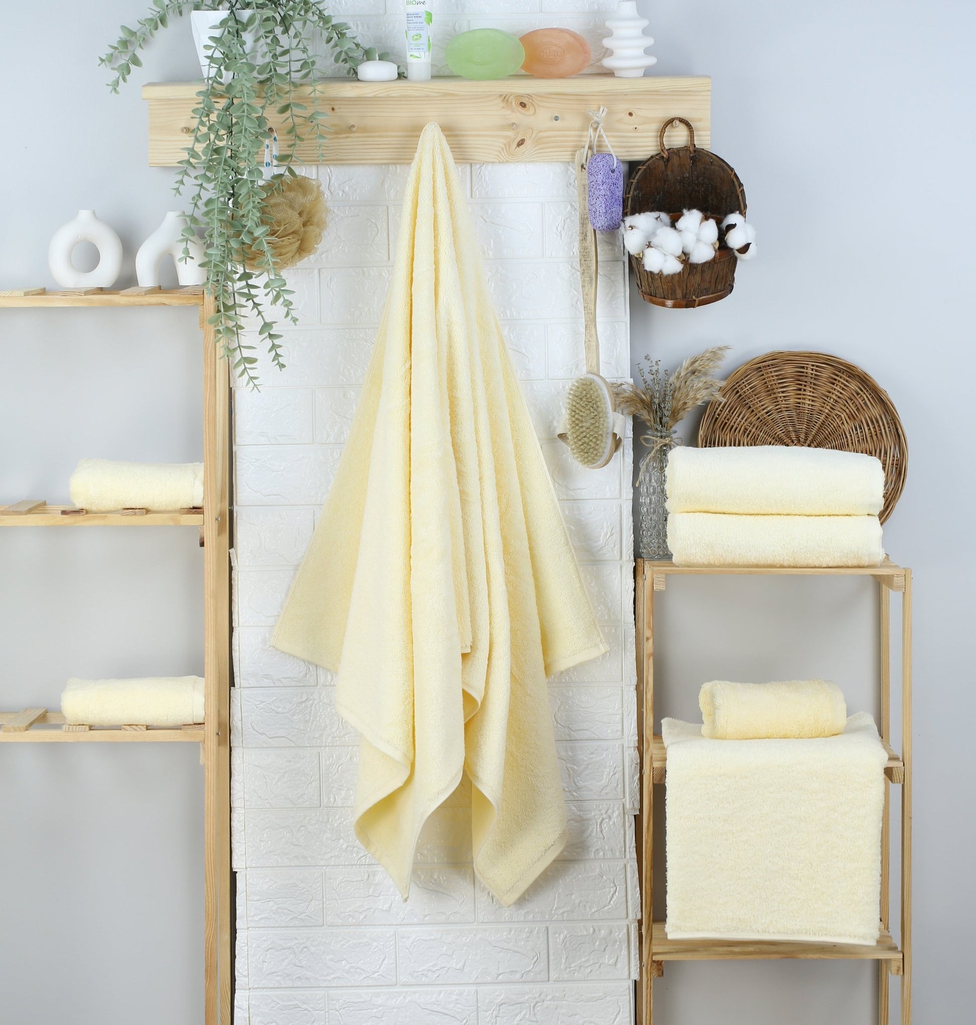 Handtuch Capri Gina 50x100 cm (VANILLE) - Weberei Pahl GmbH - Online Store - 