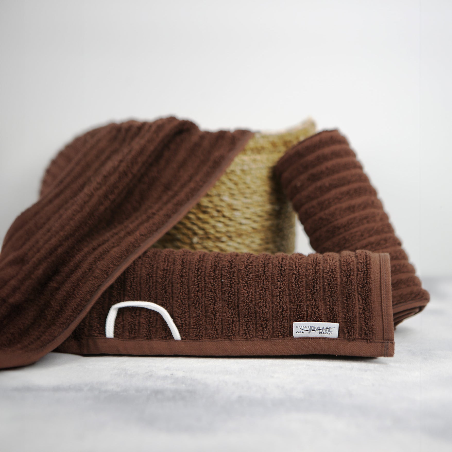 Handtuch Capri Jenny 50x100 cm (BRAUN) - Weberei Pahl GmbH - Online Store - 