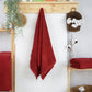 Handtuch Capri Jenny 50x100 cm (DUNKELROT) - Weberei Pahl GmbH - Online Store - 