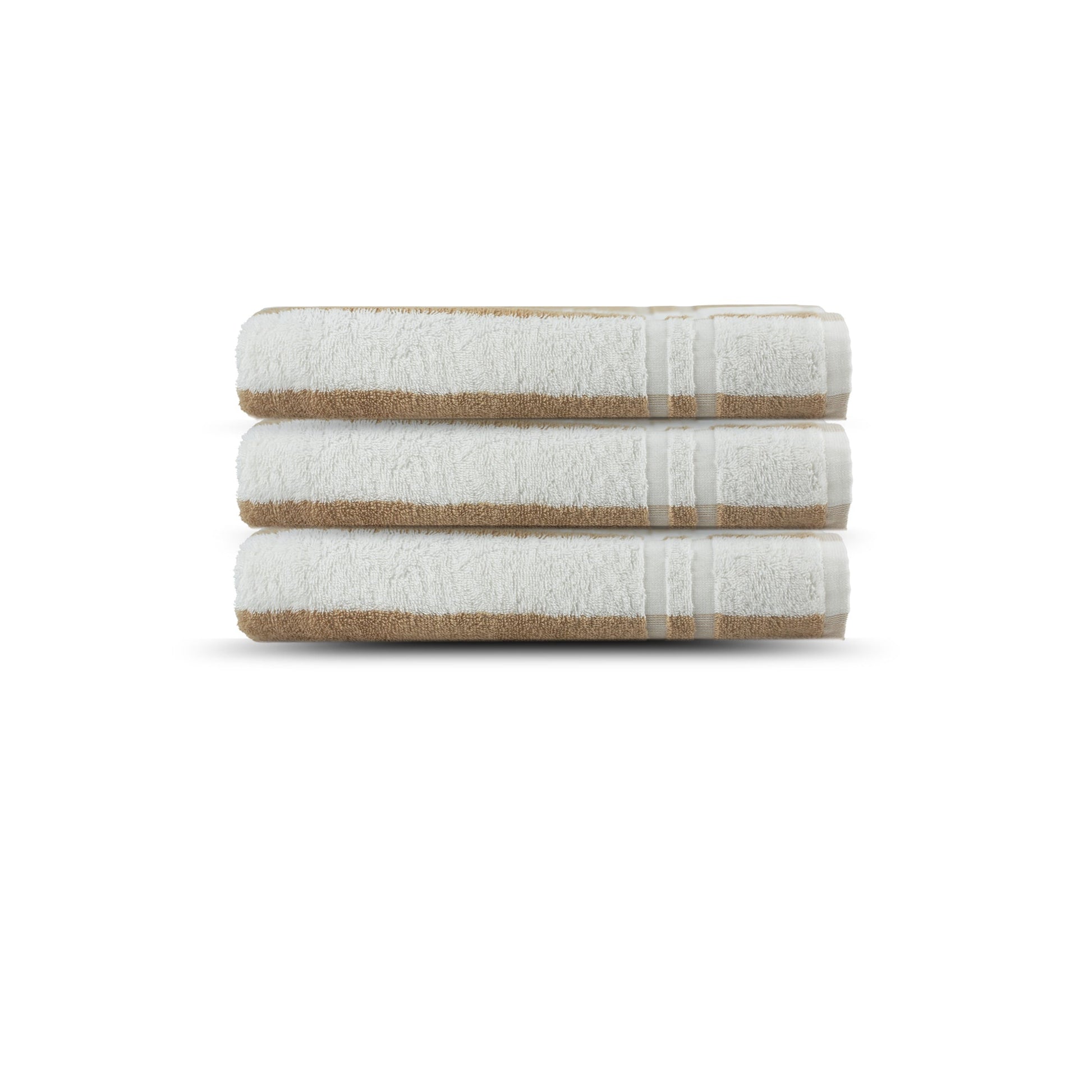 Handtuch Riva Lara 50x100 cm (BEIGE) - Weberei Pahl GmbH - Online Store - 