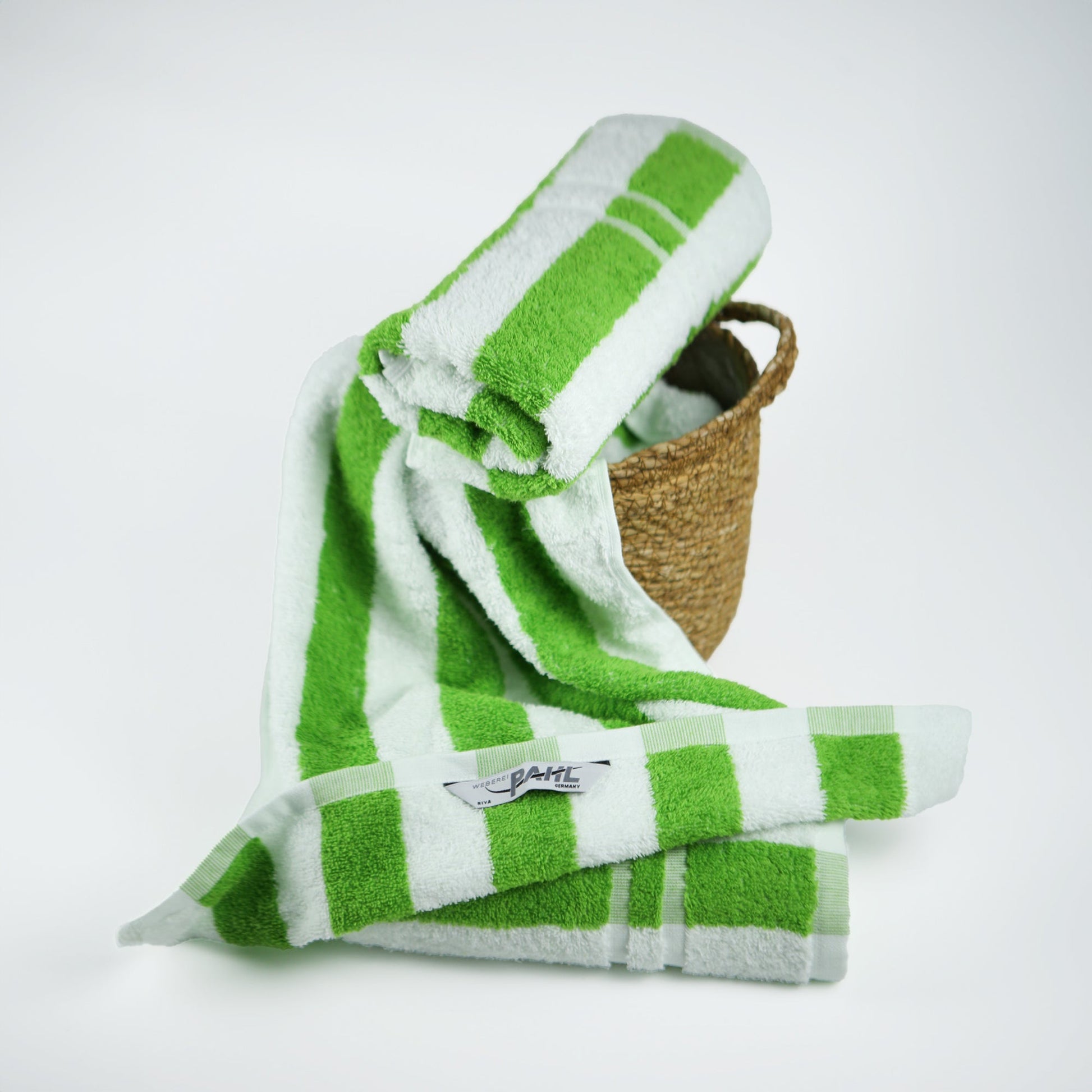 Handtuch Riva Lara 50x100 cm (HELLGRÜN) - Weberei Pahl GmbH - Online Store - 