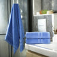 Handtuch Riva Nina 50x100 cm (BLAU) - Weberei Pahl GmbH - Online Store - 