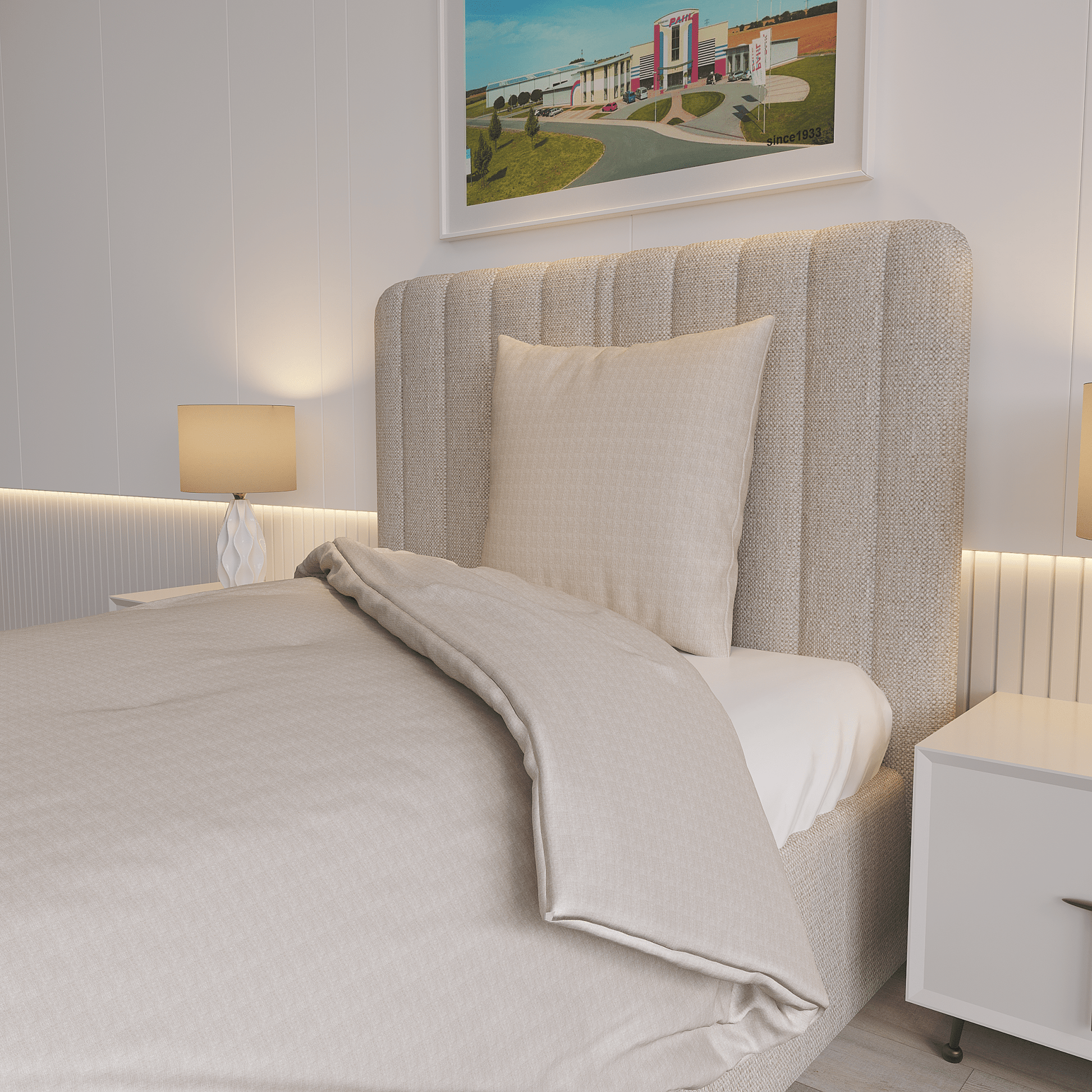 Kissenbezugset Dallas Christa 2x 80x80 cm (BEIGE) - Weberei Pahl GmbH - Online Store - 
