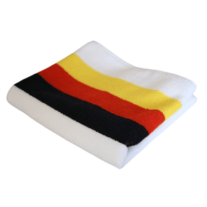 Liegetuch Deutschland Aus 70x200 cm (WEISS) - Weberei Pahl GmbH - Online Store - 