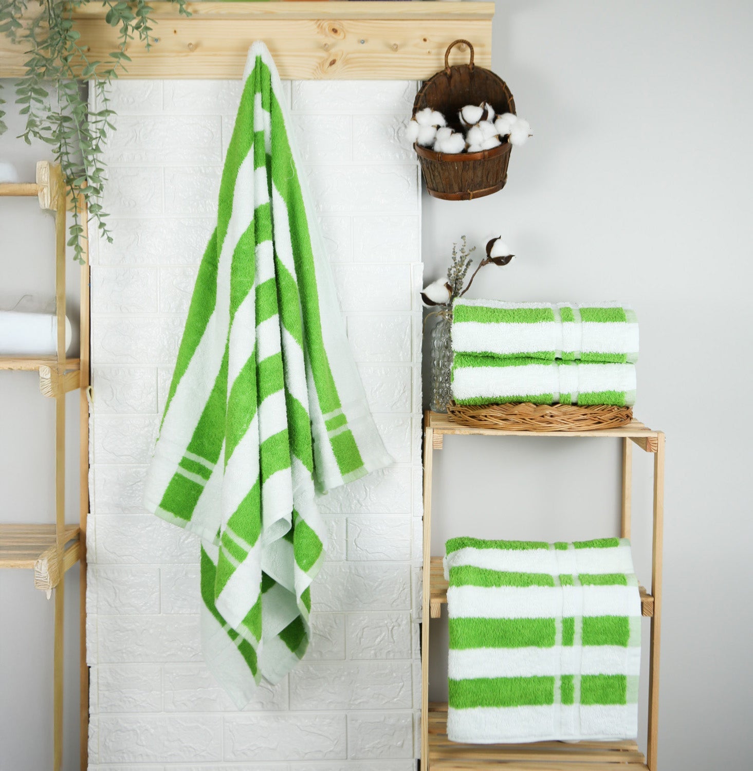 Liegetuch Riva Lara 70x200 cm (HELLGRÜN) - Weberei Pahl GmbH - Online Store - 