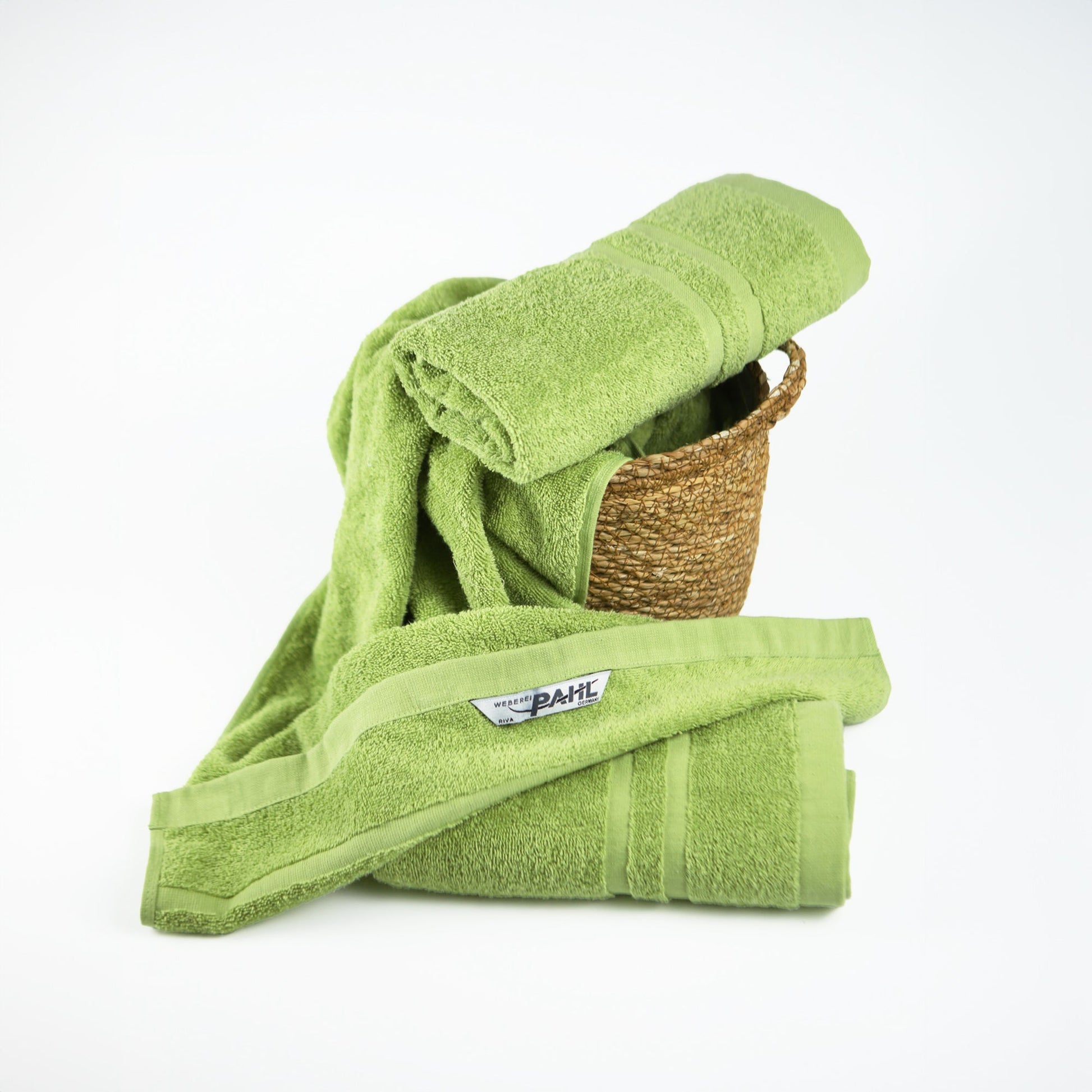 Seiftuch Riva Nina 30x30 cm (HELLGRÜN) - Weberei Pahl GmbH - Online Store - 