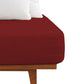 Spannbettlaken Miami Gina 100x200x24 (DUNKELROT) - Weberei Pahl GmbH - Online Store - 