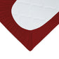 Spannbettlaken Miami Gina 100x200x24 (DUNKELROT) - Weberei Pahl GmbH - Online Store - 