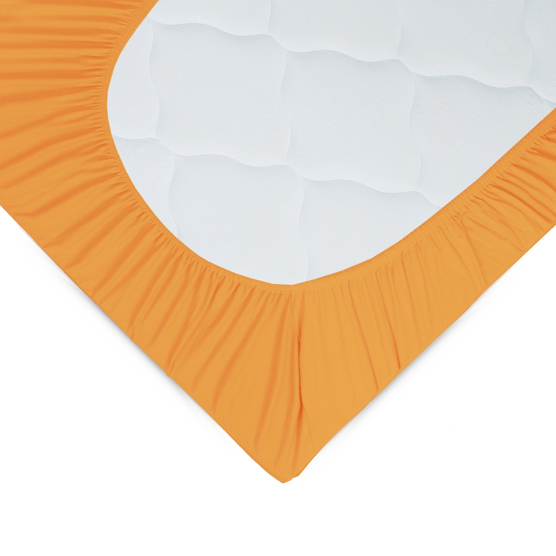 Spannbettlaken Miami Gina 120x200x24 (ORANGE) - Weberei Pahl GmbH - Online Store - 
