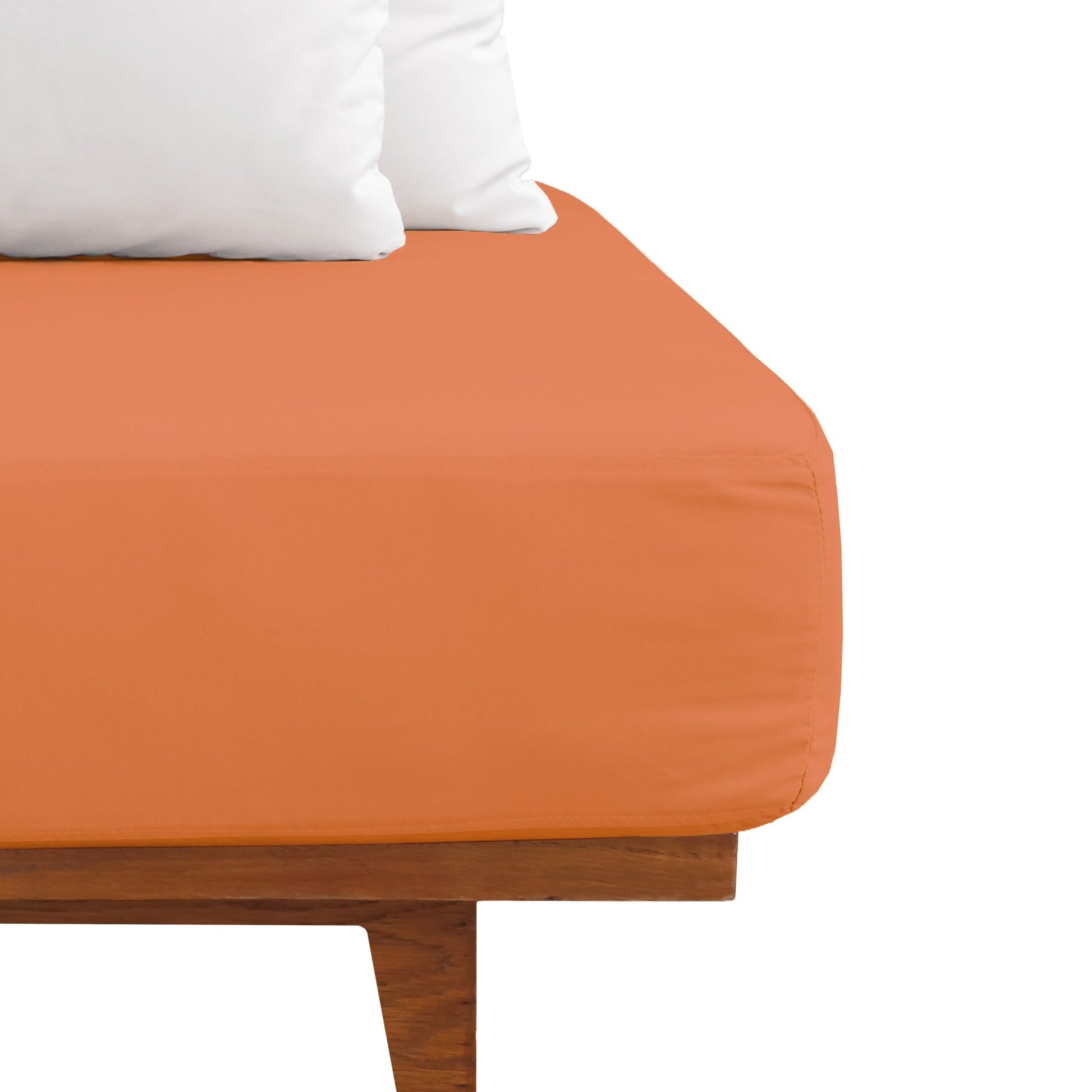 Spannbettlaken Miami Gina 120x200x24 (TERRACOTTA) - Weberei Pahl GmbH - Online Store - 