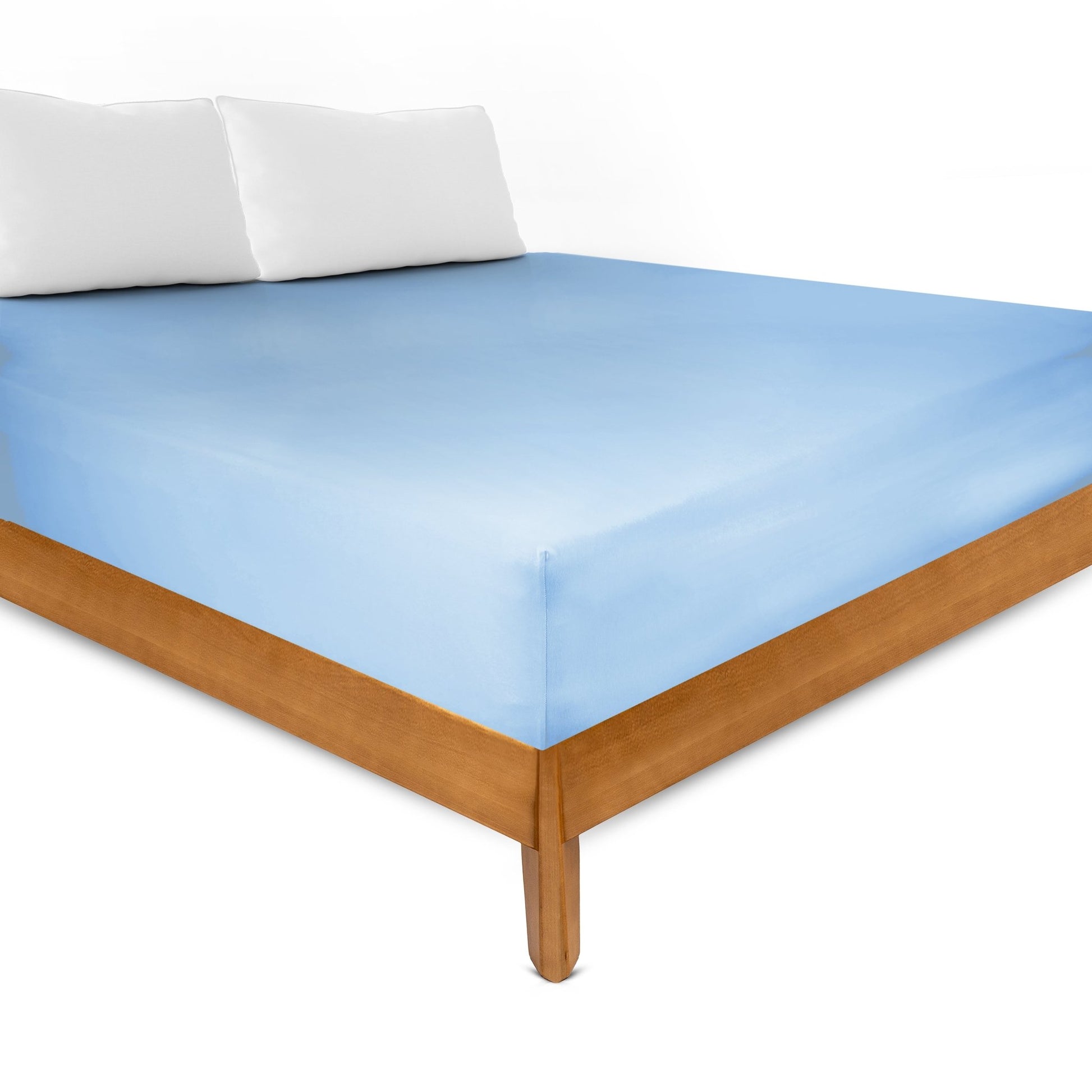 Spannbettlaken Miami Gina 200x200x24 (HELLBLAU) - Weberei Pahl GmbH - Online Store - 