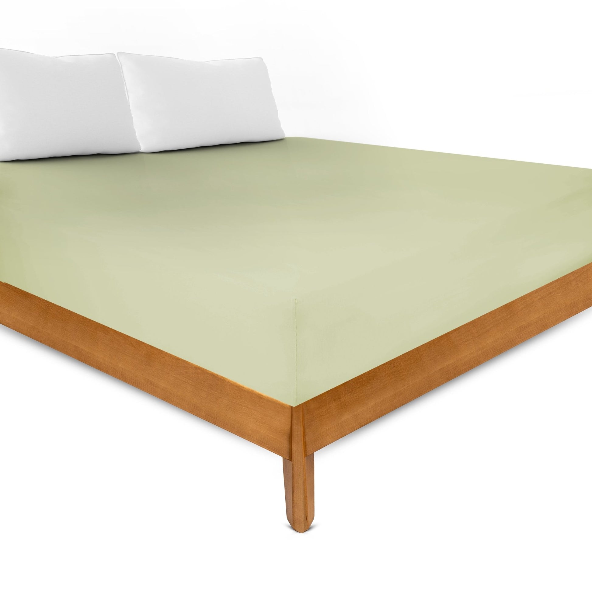 Spannbettlaken Miami Gina 200x200x24 (HELLGRÜN) - Weberei Pahl GmbH - Online Store - 