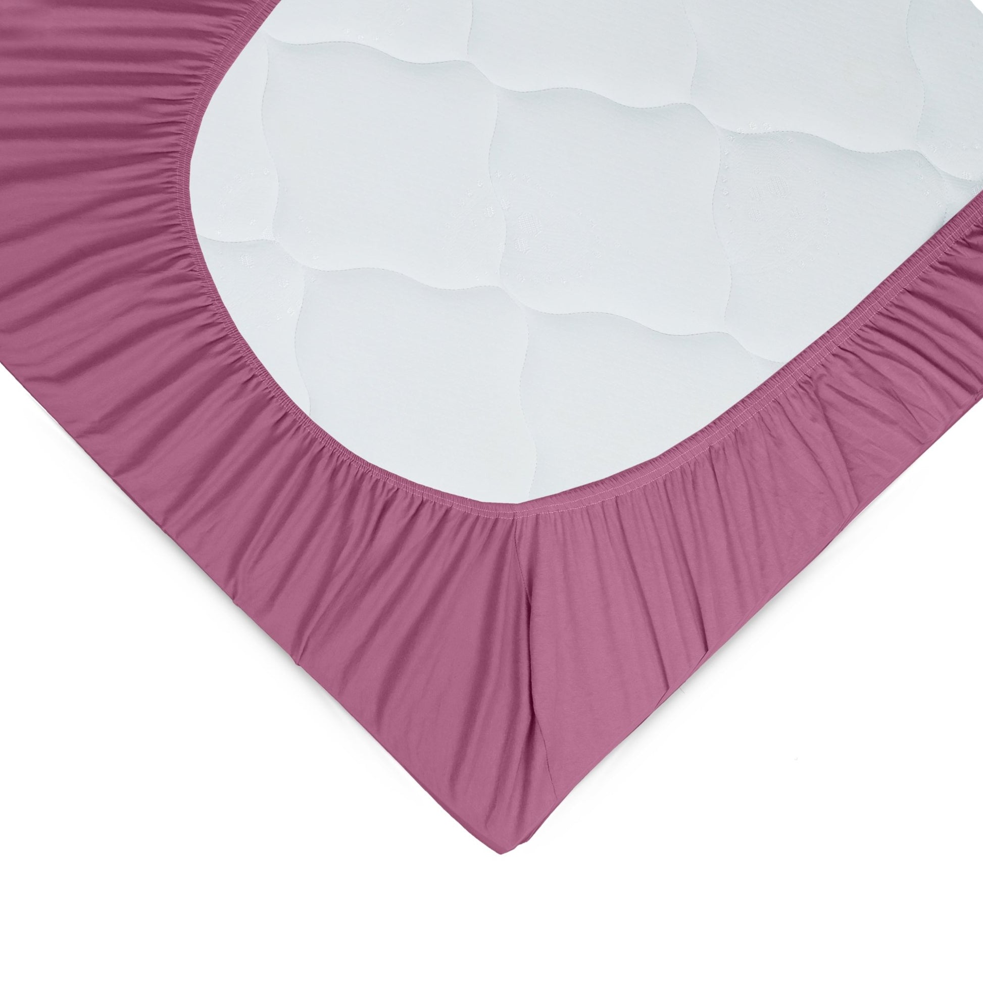 Spannbettlaken Miami Gina 200x200x24 (VIOLETT) - Weberei Pahl GmbH - Online Store - 