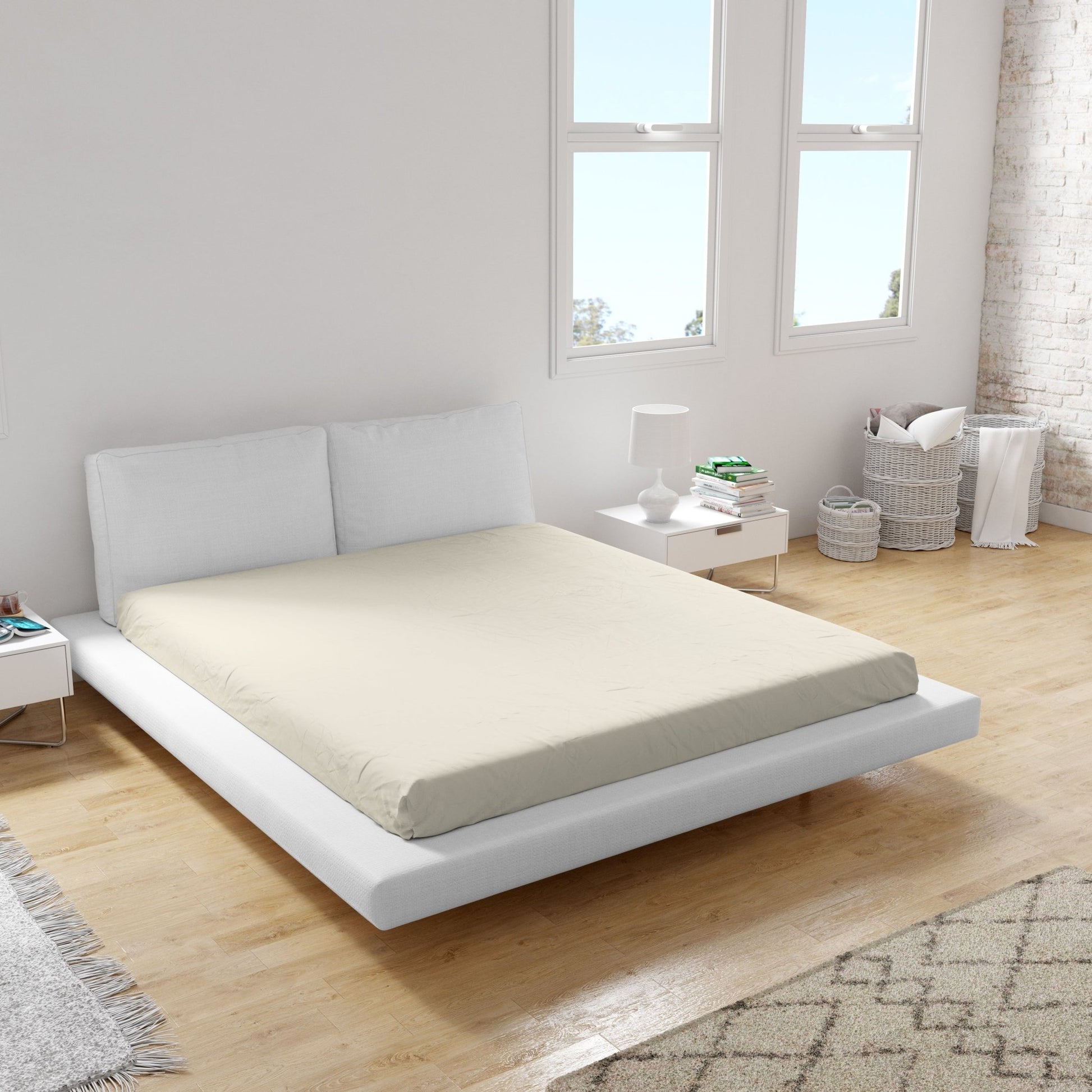 Spannbettlaken Miami Gina 70x140x10 (NATUR) - Weberei Pahl GmbH - Online Store - 