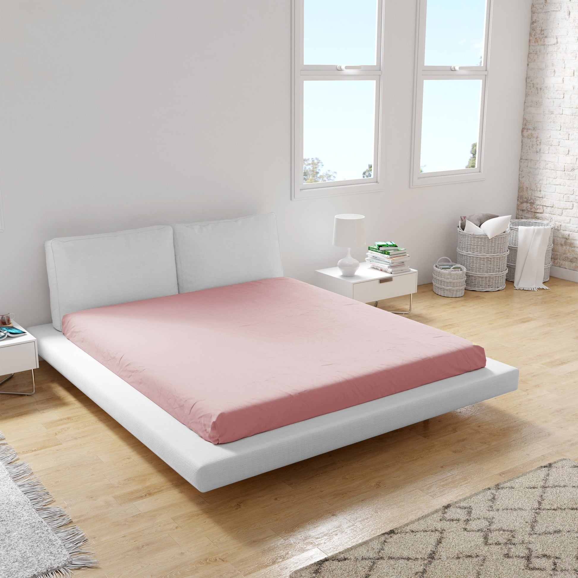 Spannbettlaken Miami Gina 70x140x10 (ROSA) - Weberei Pahl GmbH - Online Store - 