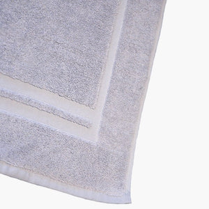 Weberei Pahl Badevorlage Triest Corinna 50x90 cm (SILBER) 104106