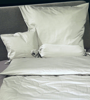 Weberei Pahl Bettwäscheset Harvard Gina 135x200+80x80 (SILBER) 105680