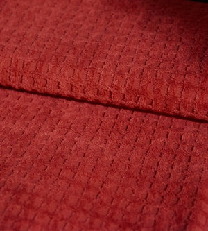 Weberei Pahl Frotteedecke Sorrent/Carla 100x150 cm (DUNKELROT) 107269