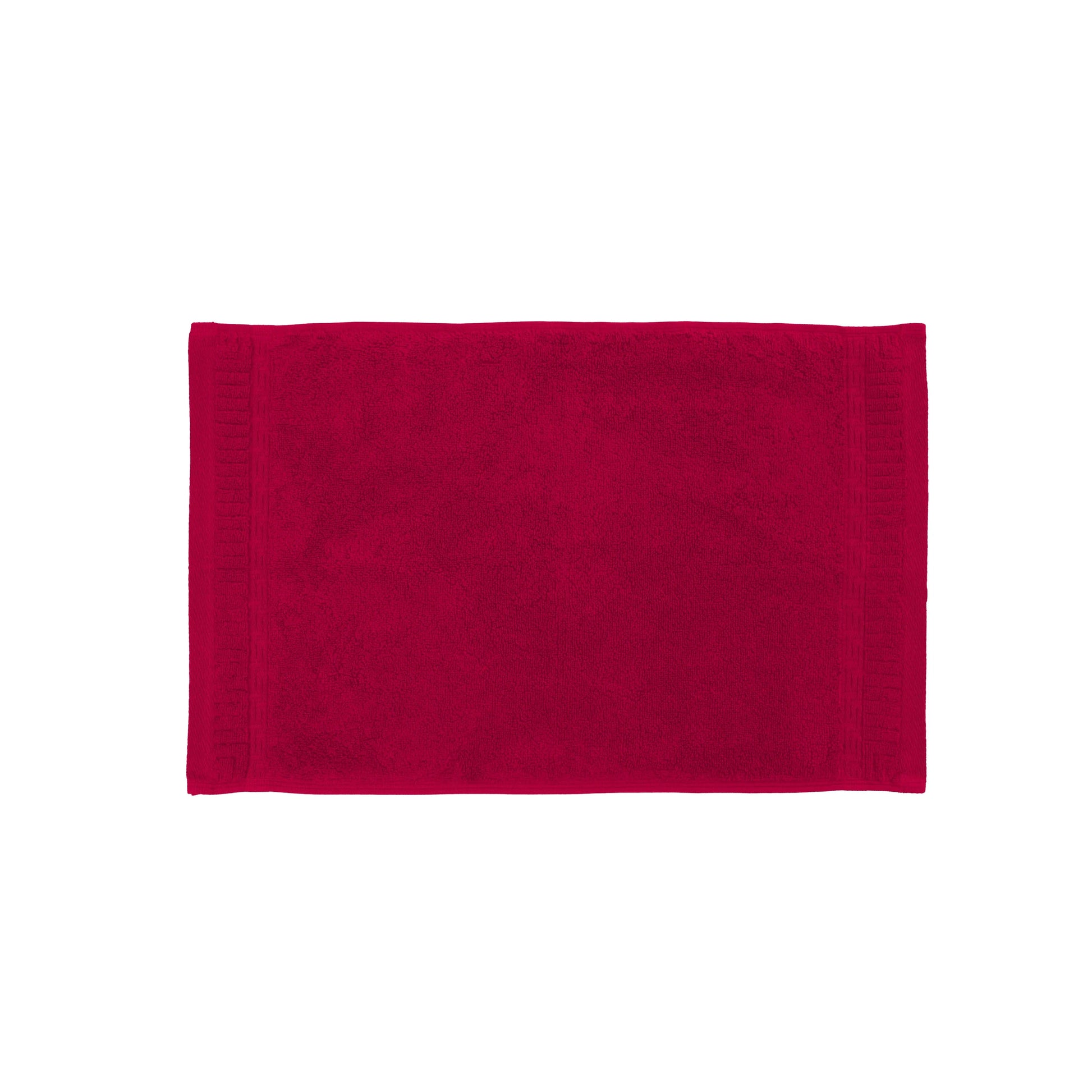 Weberei Pahl Gästetuch Roma Maria 30x50 cm (DUNKELROT) 104219