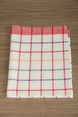Weberei Pahl Geschirrtuch Paris Lisa 50x70 cm (ROT) 100205
