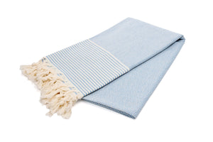 Weberei Pahl Hamamtuch Monaco Alina 90x170 cm (BLAU) 108337_BLAU