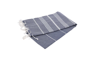 Weberei Pahl Hamamtuch Monaco Celina 90x170 cm (DUNKELBLAU) 108338_DUNKELBLAU