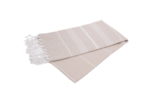 Weberei Pahl Hamamtuch Monaco Celina 90x170 cm (KIESEL) 108338_KIESEL