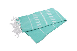 Weberei Pahl Hamamtuch Monaco Celina 90x170 cm (MINZGRÜN) 108338_MINZGRÜN