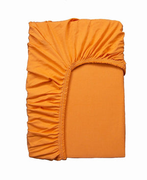 Weberei Pahl High Class Spannbettlaken Miami/Gina Flair bis 2022 - arto und ismove (ORANGE) 106153