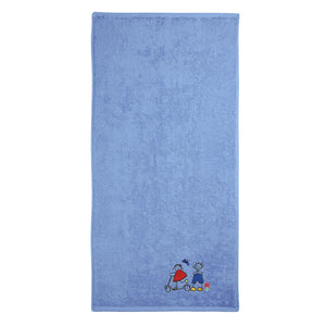 Weberei Pahl Kinder Badetuch Riva/Heidi 70x140 cm (BLAU) 103858